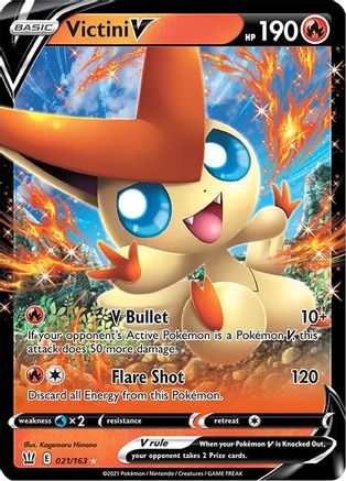 Victini V 021  - Holofoil - Ultra Rare