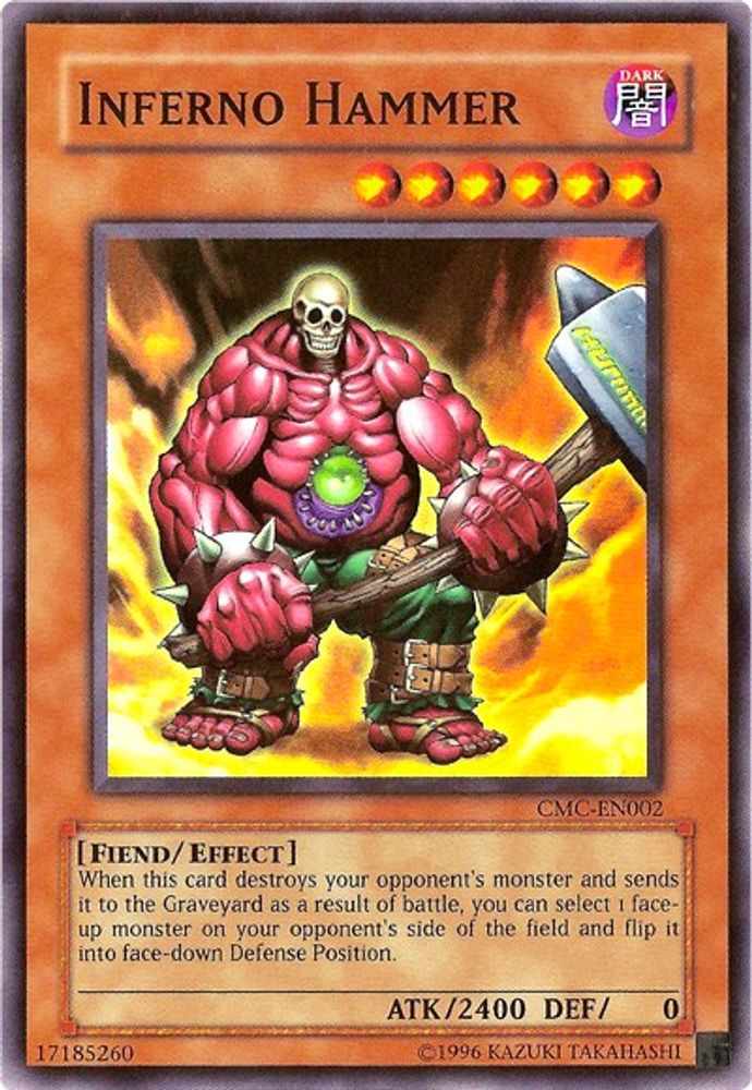 Inferno Hammer (Capsule Monster Coliseum) (CMC-EN002) - Super Rare