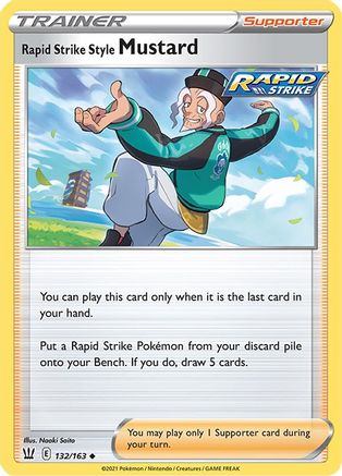 Rapid Strike Style Mustard 132  - Uncommon