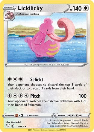 Lickilicky 114  - Rare