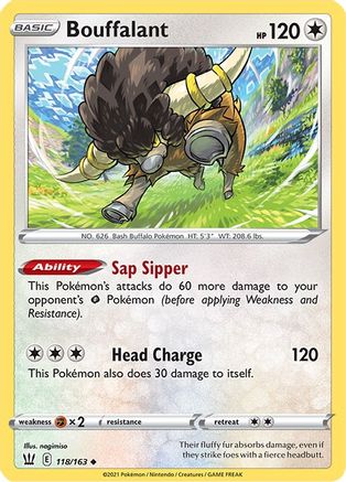Bouffalant 118/163  - Uncommon