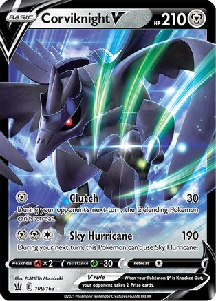 Corviknight V 109  - Holofoil - Ultra Rare