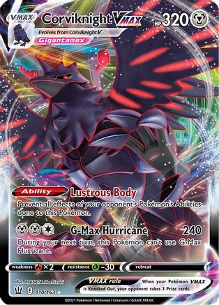 Corvaillus VMAX (110/163) [Épée et bouclier : styles de combat] 