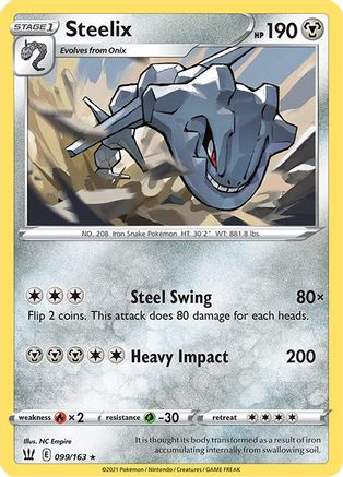 Steelix 099  - Holofoil - Holo Rare