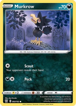 Murkrow 093  - Common