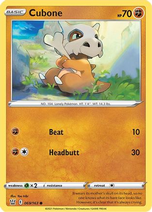 Cubone 069  - Common