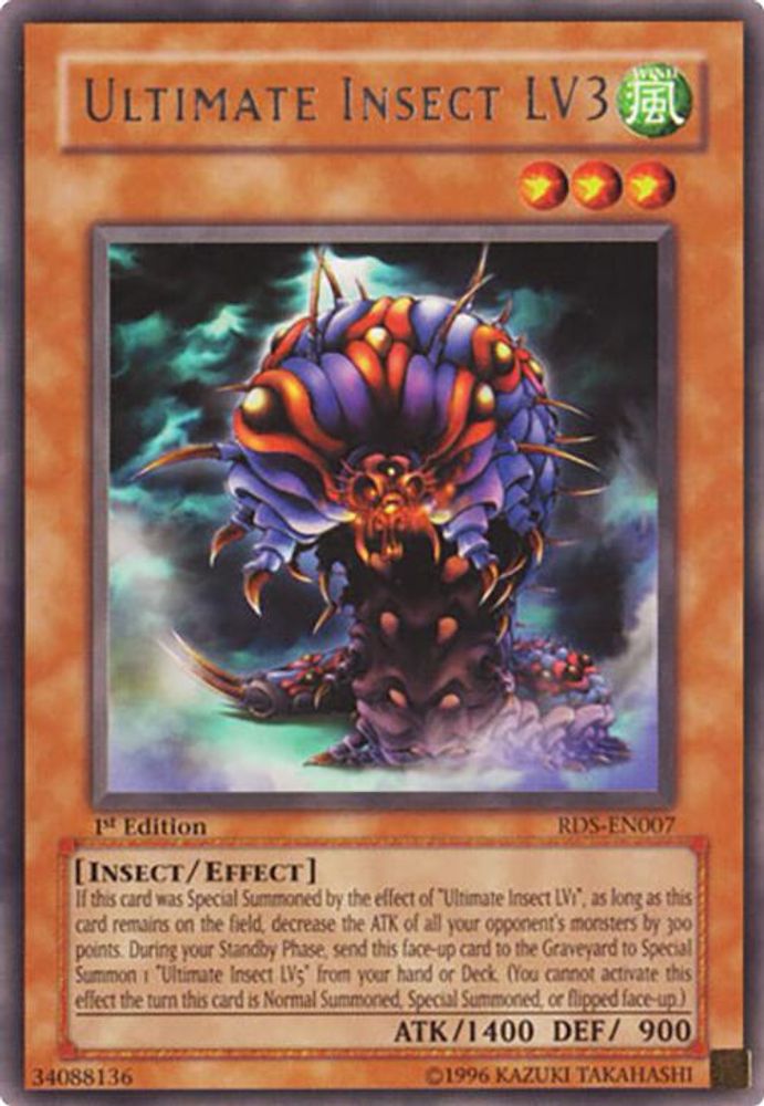 Ultimate Insect LV3 (RDS-EN007) - Rare