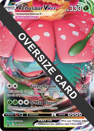 Venusaur VMAX - SWSH102  - Holofoil - Promo