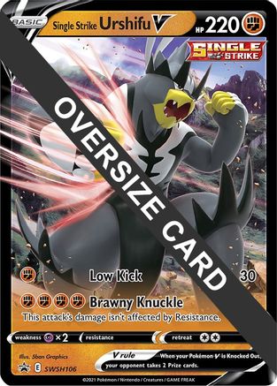 Single Strike Urshifu V - SWSH106  - Holofoil - Promo