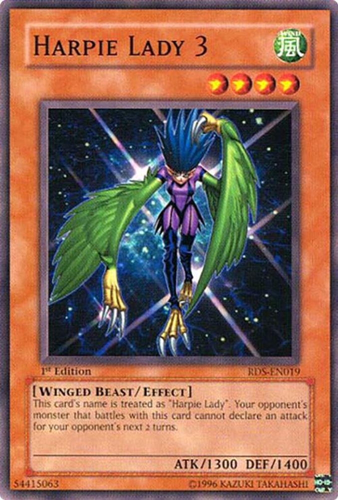 Harpie Lady 3 (RDS-EN019) - Common