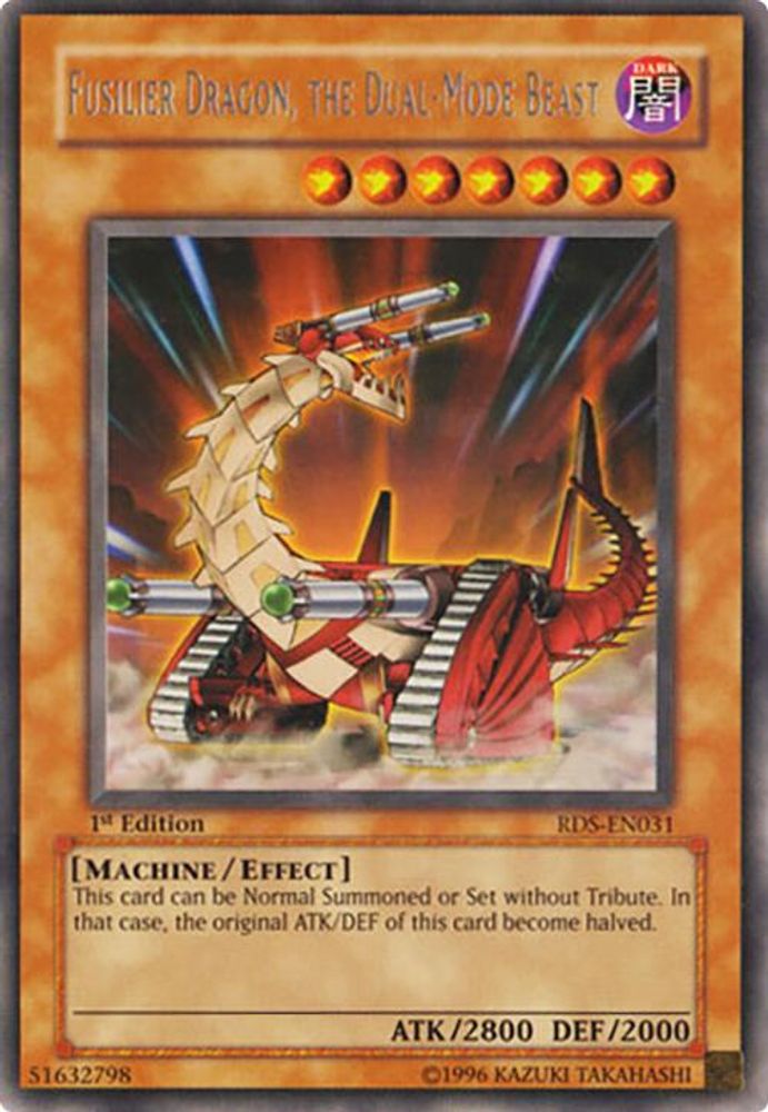 Fusilier Dragon, the Dual-Mode Beast (RDS-EN031) - Rare