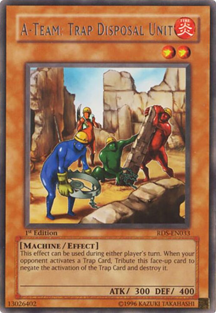 A-Team: Trap Disposal Unit (RDS-EN033) - Rare