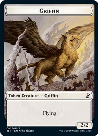 Griffin Token (TSR-001) - Time Spiral: Remastered