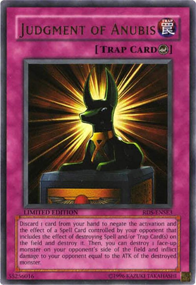 Judgment of Anubis (RDS-ENSE3) - Ultra Rare