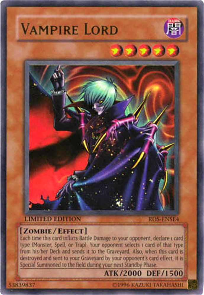Vampire Lord (RDS-ENSE4) - Ultra Rare