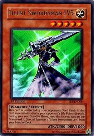 Silent Swordsman LV5 (FET-EN008) - Flaming Eternity Unlimited
