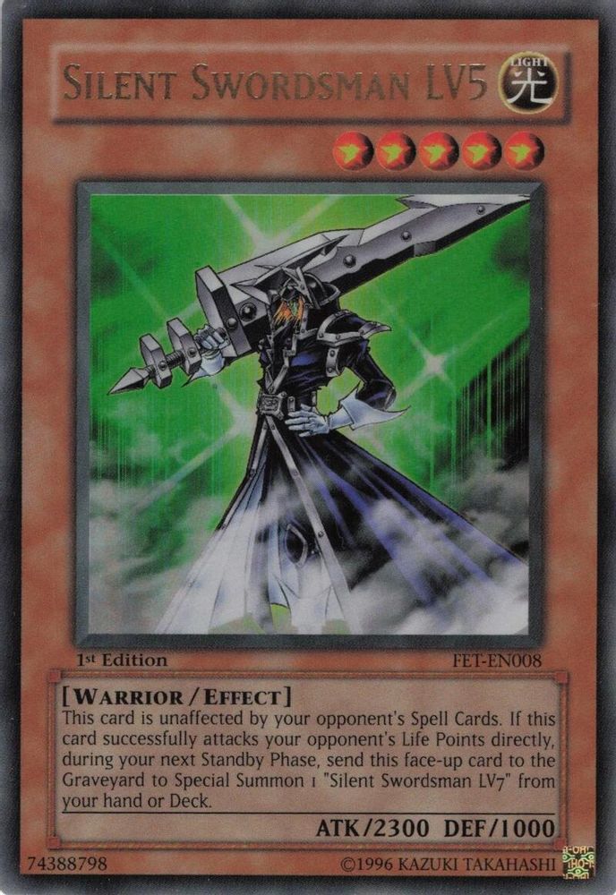 Silent Swordsman LV5 (FET-EN008) - Ultra Rare