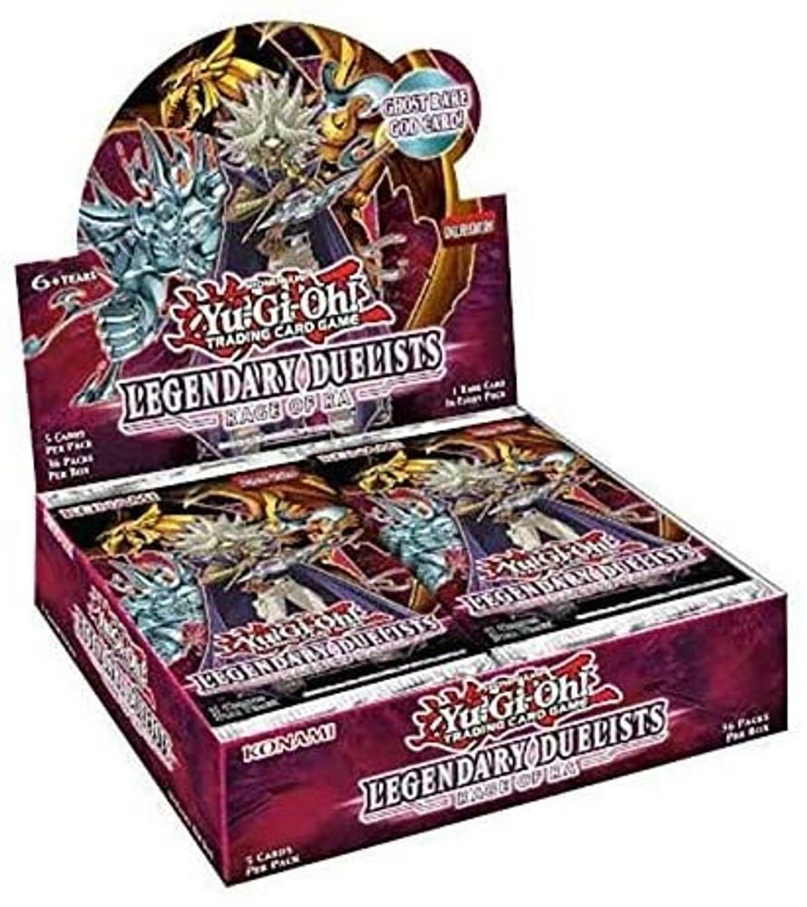 Legendary Duelists: Rage of Ra Booster Box [Unlimited Edition] (null) - null
