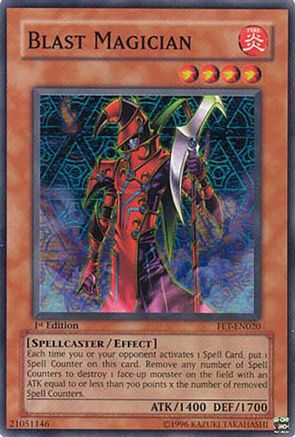 Magicien d'explosion [FET-EN020] Super Rare 