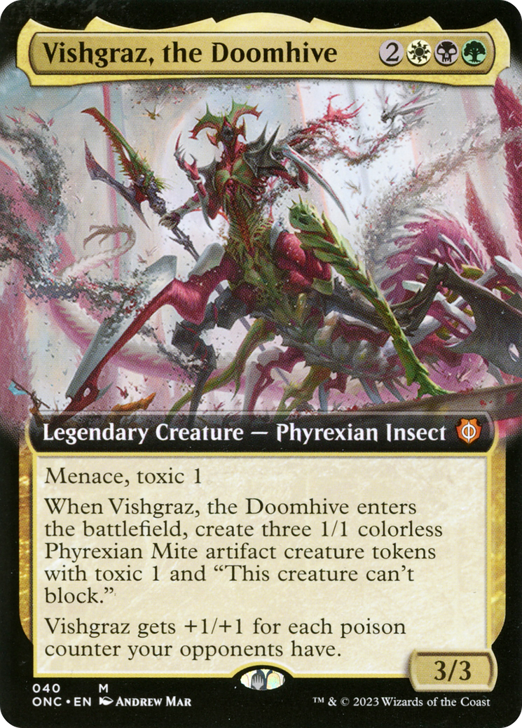 Vishgraz, la Ruche Doom (Art étendu) [Phyrexia : Tous seront un seul commandant] 
