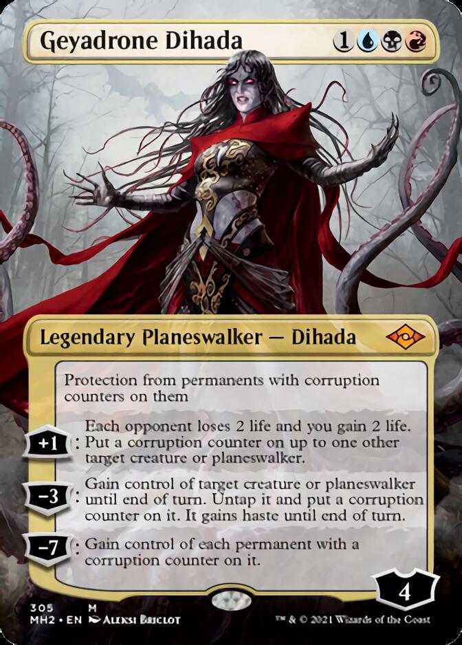 Geyadrone Dihada (Borderless) (MH2-305) - Modern Horizons 2 (Borderless)