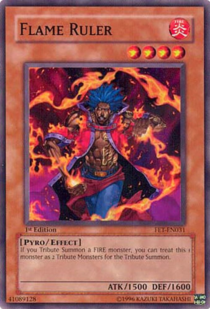 Flame Ruler (FET-EN031) - Common