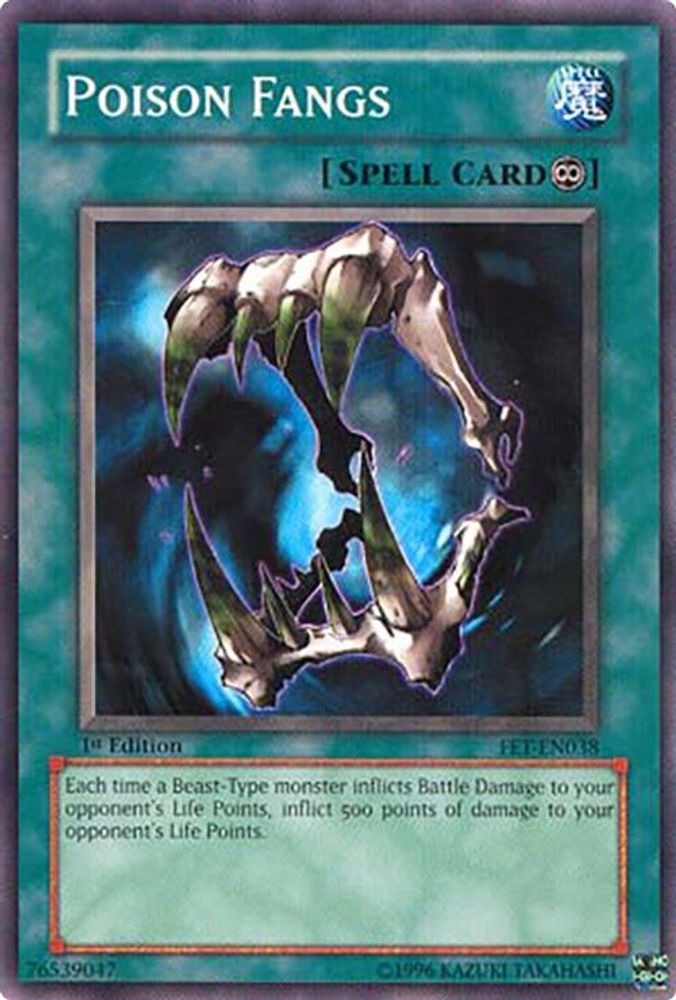 Poison Fangs (FET-EN038) - Common
