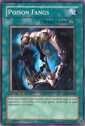 Poison Fangs (FET-EN038) - Common
