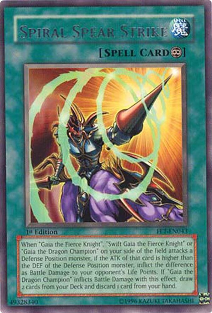 Spiral Spear Strike (FET-EN043) - Rare