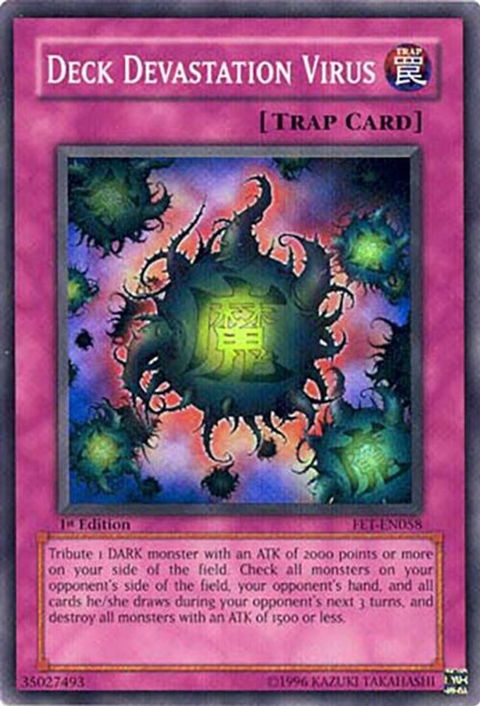 Deck Devastation Virus (FET-EN058) - Super Rare
