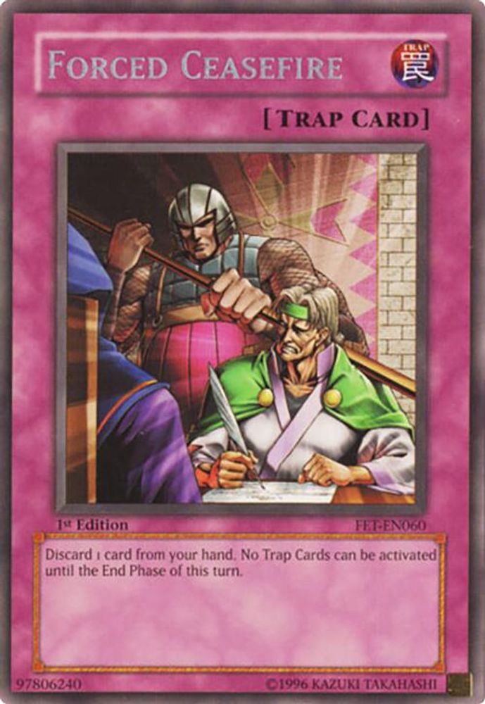 Forced Ceasefire (FET-EN060) - Rare