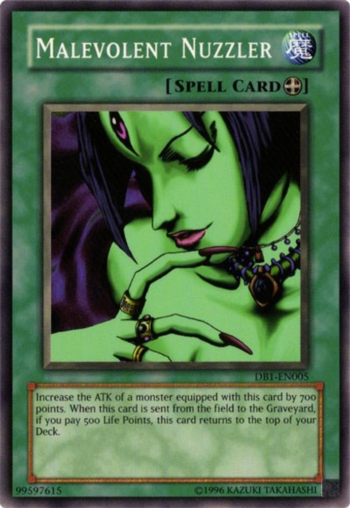 Malevolent Nuzzler (DB1-EN005) - Common