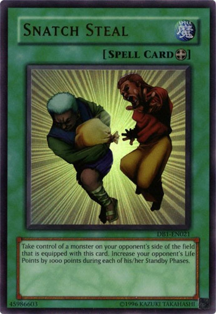 Snatch Steal (DB1-EN021) - Ultra Rare