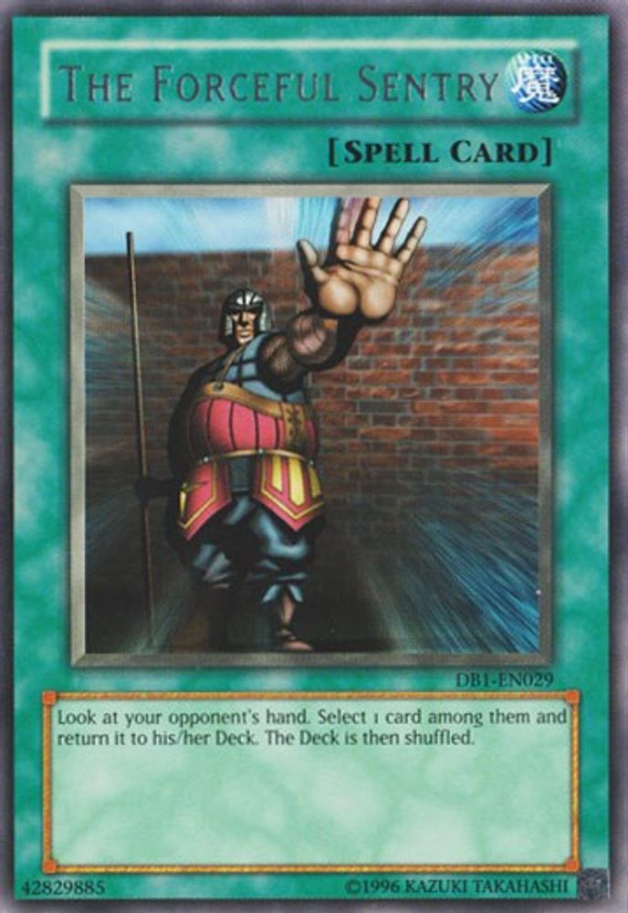 The Forceful Sentry (DB1-EN029) - Rare