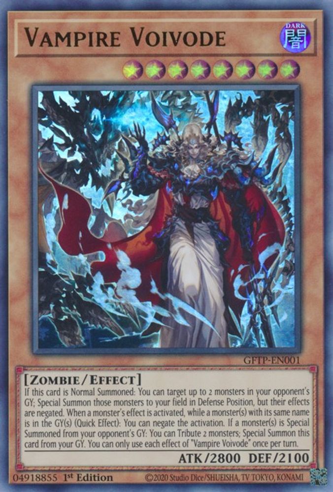 Vampire Voivode (GFTP-EN001) - Ultra Rare