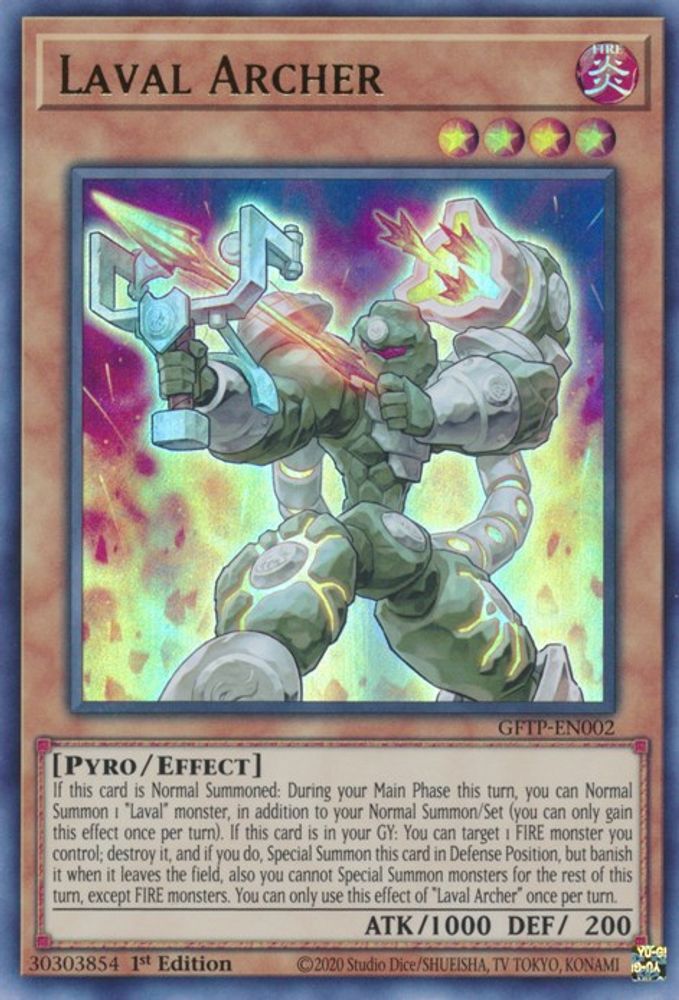 Archer de Laval [GFTP-EN002] Ultra Rare 