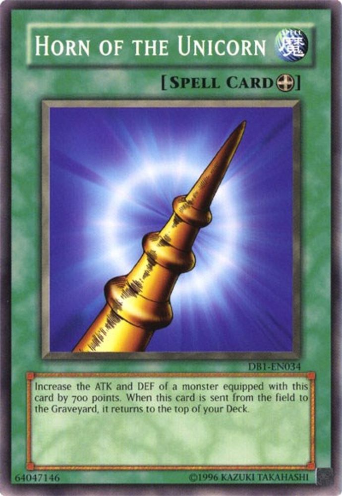 Horn of the Unicorn (DB1-EN034) - Common