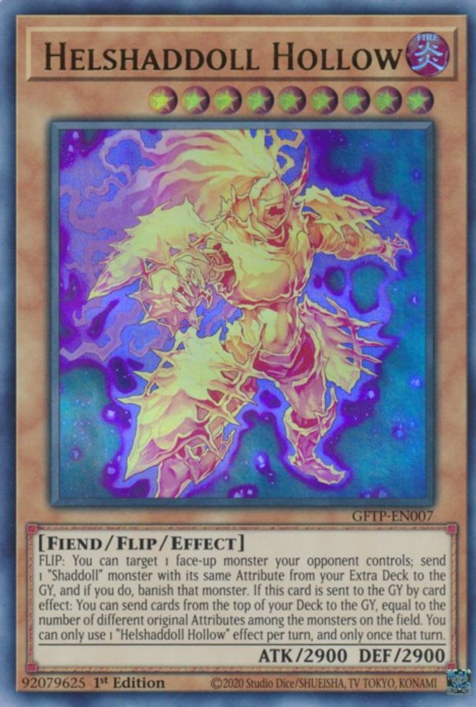 Helshaddoll Hollow (GFTP-EN007) - Ultra Rare