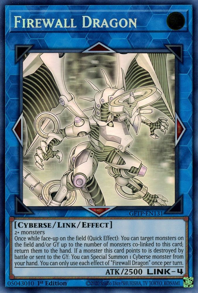 Firewall Dragon (Ghost Rare) (GFTP-EN131) - Ghost Rare