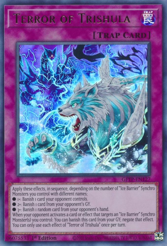 Terror of Trishula (GFTP-EN127) - Ultra Rare