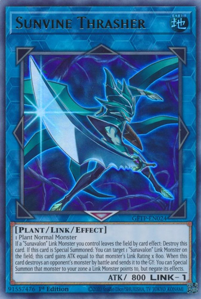 Thrasher Sunvine [GFTP-EN024] Ultra Rare 