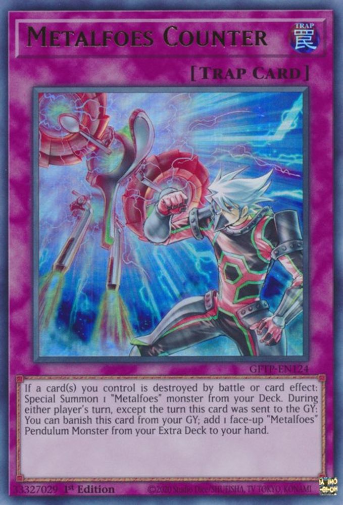Metalfoes Counter (GFTP-EN124) - Ultra Rare