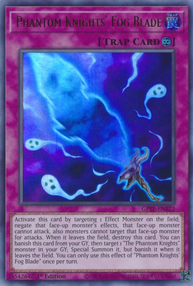 Phantom Knights' Fog Blade (GFTP-EN122) - Ultra Rare