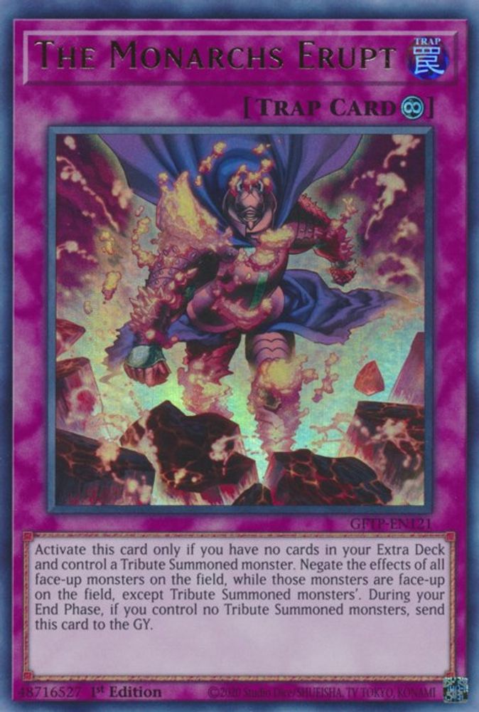 The Monarchs Erupt (GFTP-EN121) - Ultra Rare