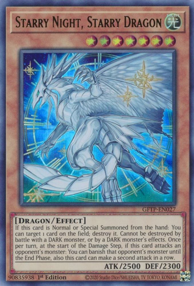 Nuit étoilée, Dragon étoilé [GFTP-EN027] Ultra Rare 