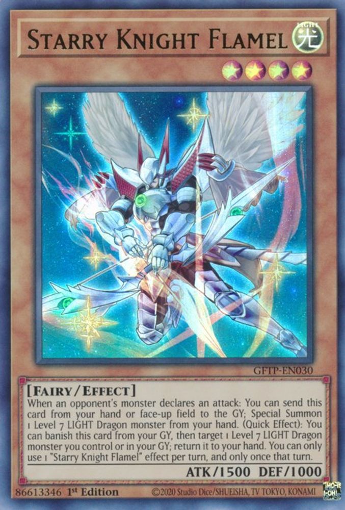 Starry Knight Flamel (GFTP-EN030) - Ultra Rare