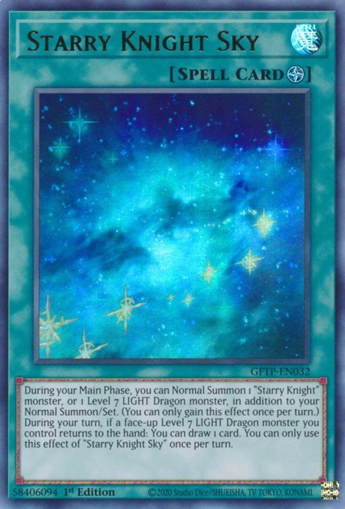 Ciel de chevalier étoilé [GFTP-EN032] Ultra Rare 
