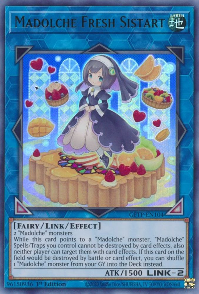 Madolche Fresh Sistart (GFTP-EN104) - Ultra Rare