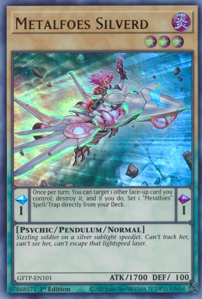 Metalfoes Silverd (GFTP-EN101) - Ultra Rare