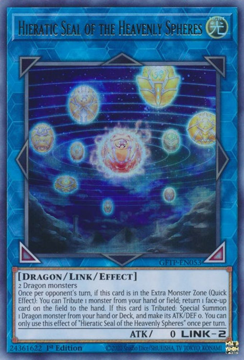 Hieratic Seal of the Heavenly Spheres (GFTP-EN053) - Ultra Rare